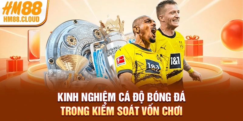 Kinh nghiệm cá độ bóng đá trong kiểm soát vốn chơi